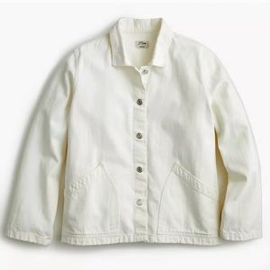 Swing White Denim Jacket